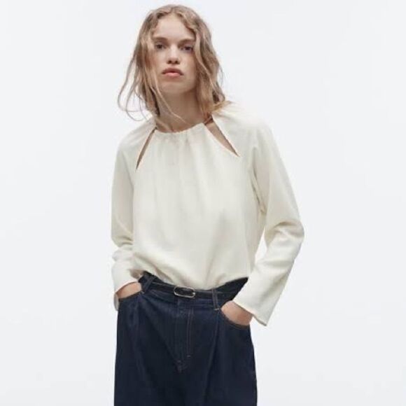 Zara Tops - ZARA CUT OUT TOP ZARA